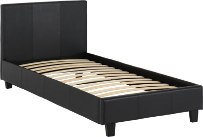 Image: 6854 - Prado Single Bed - Black